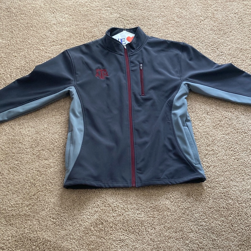 Texas A&M microfleece zip up